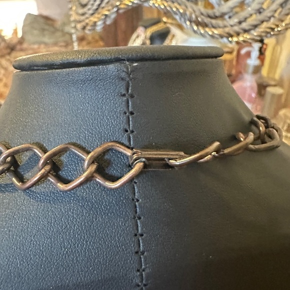 Bronze Shield Pendant Necklace - Picture 5 of 5